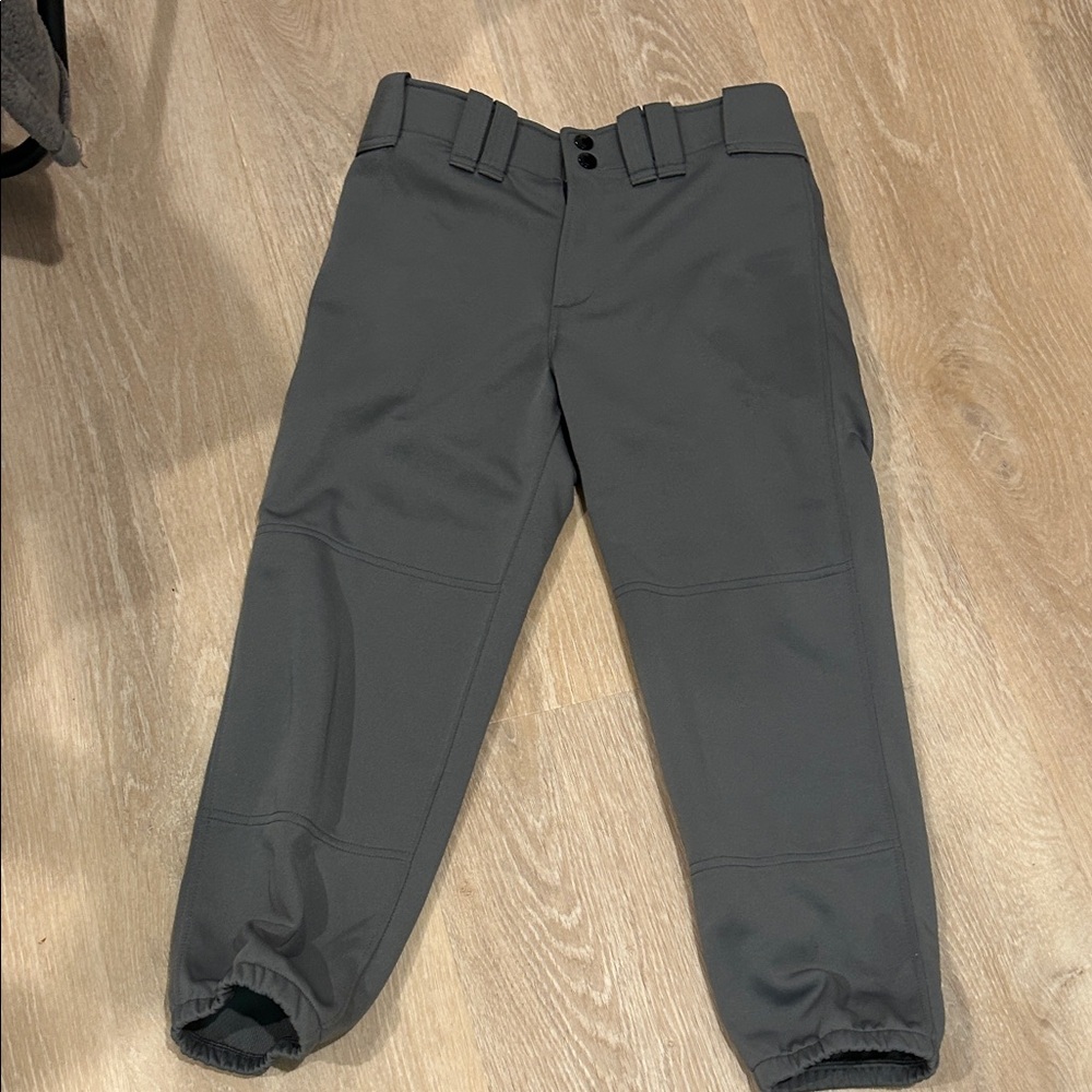 Gray womens softball pants